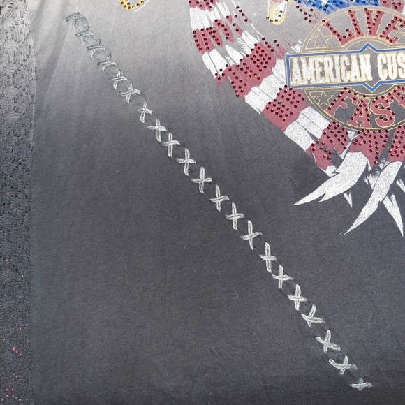 ❤[Affliction] Graphic print embellished tank. - Picture 6 of 12